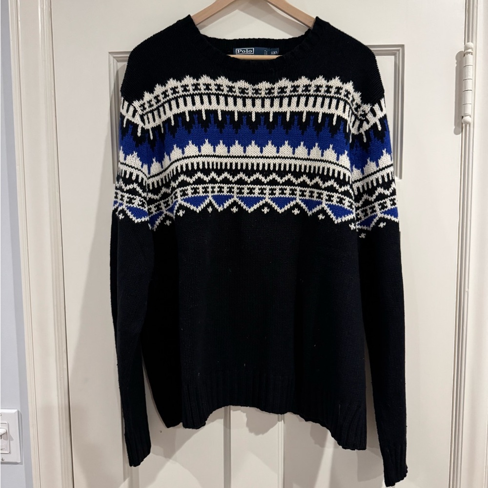 Polo Ralph Lauren Nordic Pattern Crewneck Sweater